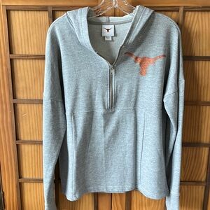 Longhorn Zipped Pullover
